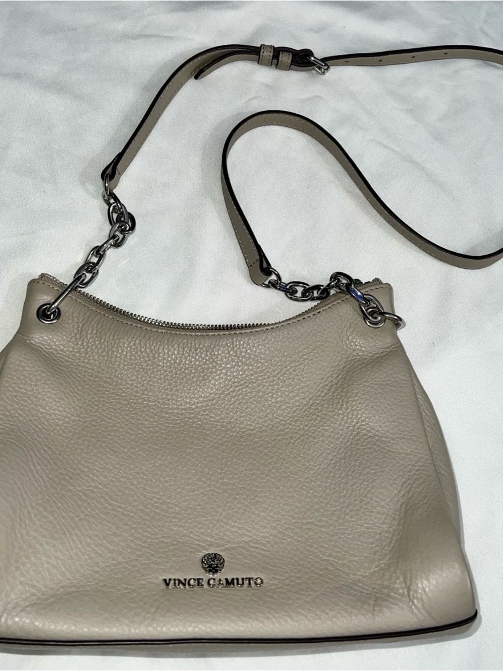 Vince Camuto Estie Crossbody - Driftwood Gray